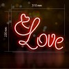 Неоновий світильник LOVE 310х220 acr-n000033