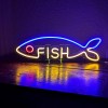 Неоновый светильник Fish 470x160 acr-n000040