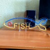Неоновый светильник Fish 470x160 acr-n000040