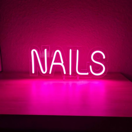 Неоновий світильник NAILS 375х152 acr-n000062