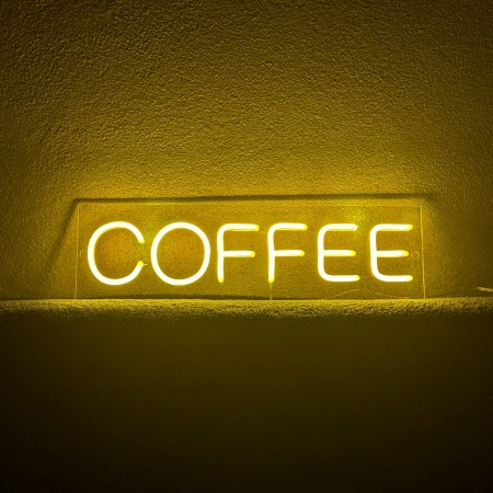 Неоновий світильник COFFEE 400х118 acr-n000126