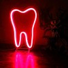 Неоновый светильник Зуб 230х325 acr-n000103