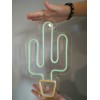 Неоновый светильник Кактус 190х320 acr-n000042