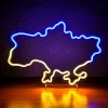 Неоновий світильник Мапа Україна 430х300 acr-n000091