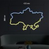 Неоновий світильник Мапа Україна 430х300 acr-n000091