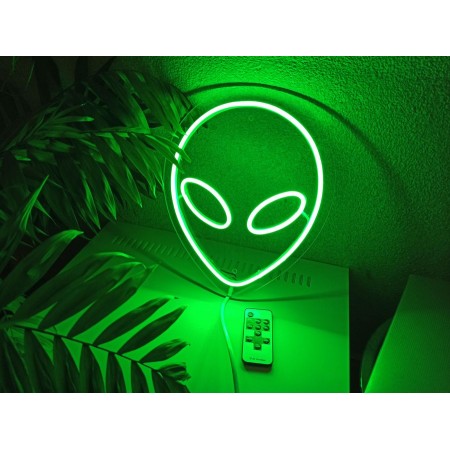 Неоновый светильник Инопланетянин 240х295 acr-n000003