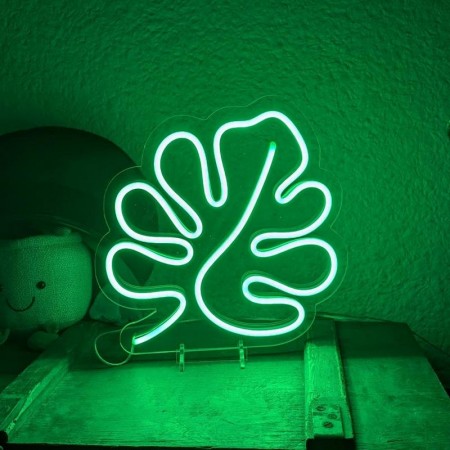 Неоновый светильник Лист 280х280 acr-n000068