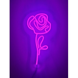 Неоновий світильник Троянда 200х380 acr-n000047. Photo 2