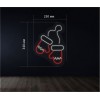 Неоновий світильник Рукавиці 250х340 acr-n000014
