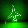 Неоновый светильник Самолет 250х300 acr-n000089