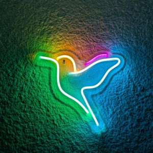 Неоновий світильник Колібрі 270х240 acr-n000059