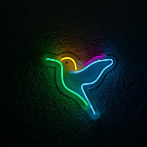 Неоновий світильник Колібрі 270х240 acr-n000059. Photo 2