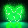Неоновый светильник Бабочка 420х370 acr-n000022