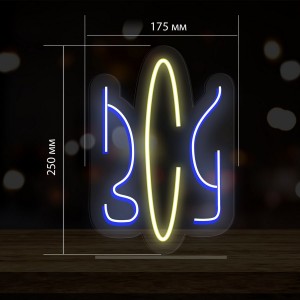 Неоновый светильник ЗСУ 175х250 acr-n000069. Photo 2