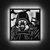 Панно декоративное картина на стену Сталкер персонаж LED подсветка 16 цветов пульт 380х400 acr-p000274