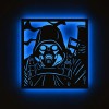Панно декоративное картина на стену Сталкер персонаж LED подсветка 16 цветов пульт 380х400 acr-p000274
