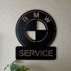 Панно декоративна картина на стіну BMW SERVICE 490х600 acr-p000093