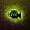 Панно декоративне картина на стіну Check Engine EPC LED 16 кольорів пульт 300х195 acr-p000186