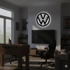 Панно декоративная картина на стену Volkswagen LED подсветка 500х500 acr-p000102