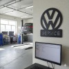 Панно декоративна картина на стіну Volkswagen SERVICE 490х600 acr-p000099