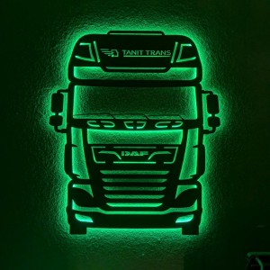 Панно декоративная картина на стену DAF LED 16 цветов телефон 760х900 acr-p000181. Photo 3