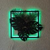 Панно декоративне картина на стіну Фітокартина LED підсвітка 400x400 acr-p000018