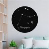 Панно декоративная картина на стену Знак зодиака Козерог LED подсветка 300х300 acr-p000051