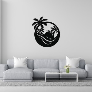 Панно декоративне картина на стіну Морський пейзаж 400х434 acr-p000054. Photo 2