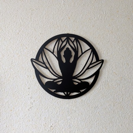 Панно декоративне картина на стіну Лотос 400х447 acr-p000235