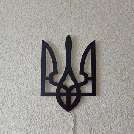 Панно декоративне картина на стіну Тризуб класичний 210x300 acr-p000078