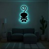 Панно декоративная картина на стену Игривый кот LED подсветка 450х255 acr-p000121