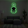 Панно декоративная картина на стену Игривый кот LED подсветка 450х255 acr-p000121
