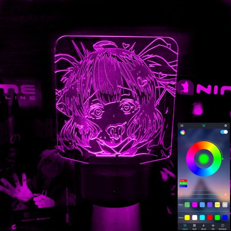 Акриловый светильник-ночник управление с телефона Ахэгао tty-n001814