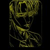 Акриловый светильник-ночник Леви Аккерман 3 желтый tty-n001209