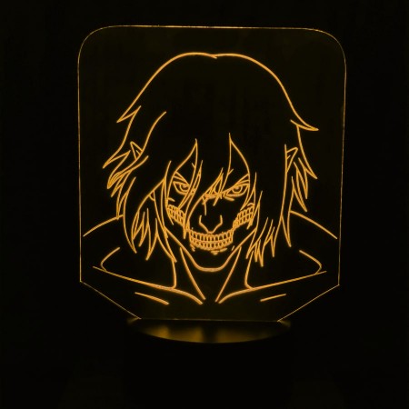 Акриловый светильник-ночник Титан желтый tty-n000292