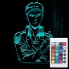Акриловый светильник-ночник с пультом 16 цветов Жан Кирштайн tty-n001050