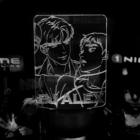 Акриловый светильник-ночник BJ Alex білий tty-n001903