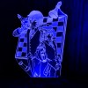 Акриловый светильник-ночник Великий из Бродячих Псов 2 синий tty-n000954