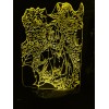 Акриловый светильник-ночник Чуя Накахара желтый tty-n000873