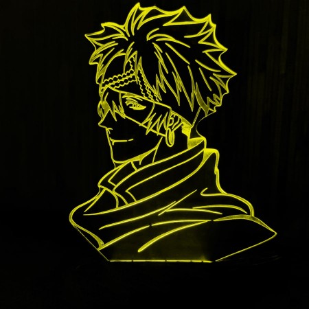 Акриловый светильник-ночник Лави (Lavi) желтый tty-n000971