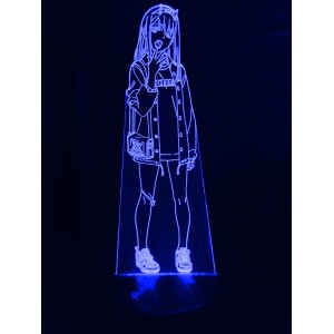 Акриловый светильник-ночник Зеро Ту 3 синий tty-n000821