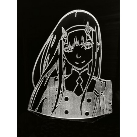 Акриловый светильник-ночник Зеро Ту 4 белый tty-n000881