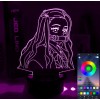 Акриловый светильник-ночник управление с телефона Nezuko Kamado 4 tty-n002164