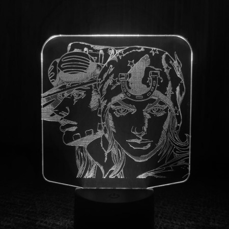 Акриловый светильник-ночник ДжоДжо белый tty-n001539
