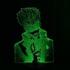 Акриловый светильник-ночник Сатору Годзе (Satoru Gojo) зеленый tty-n000593