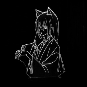 Акриловий світильник-нічник Томоэ білий tty-n001189