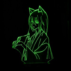 Акриловий світильник-нічник Томоэ зелений tty-n001186