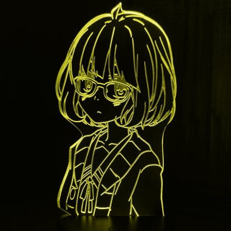 Акриловый светильник-ночник Мирай Курияма желтый tty-n001650