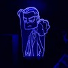 Акриловый светильник-ночник Dee Metal Family синий tty-n002116