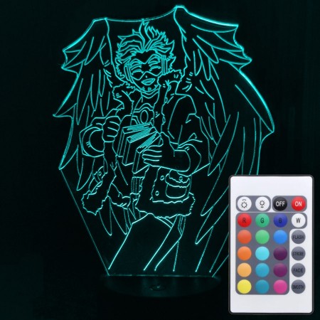 Акриловий світильник-нічник з пультом 16 кольорів Кейго Такамі tty-n001239